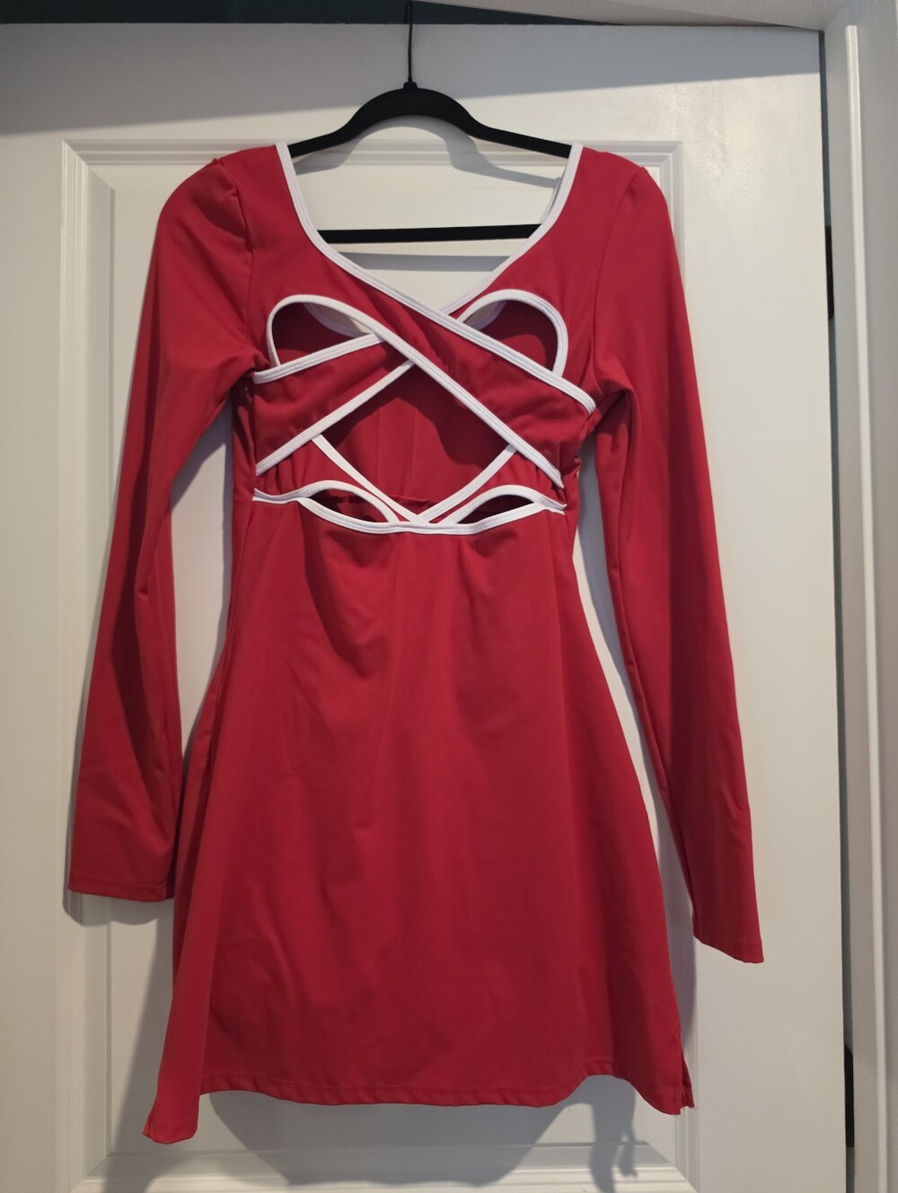 Pink Lily Red Athletic Dress